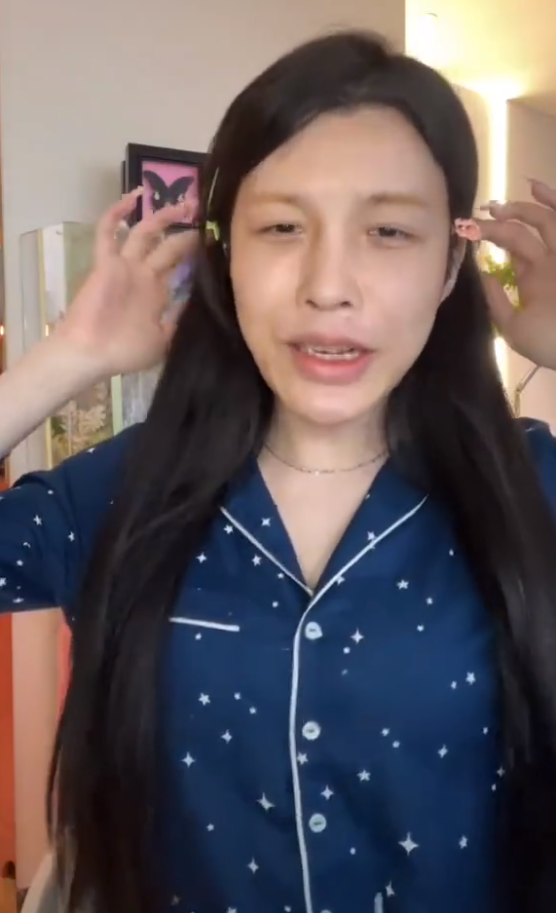 王小源非常佩服辛巴，挺给自己面子，变性网红黄析溪素颜被网友骂长丑(图4)