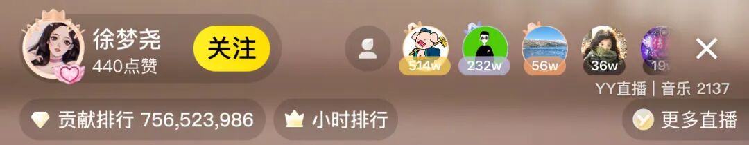 芮甜甜已经回国，午夜突然开播备战头条，美人哥给徐梦尧投“低保”(图5)