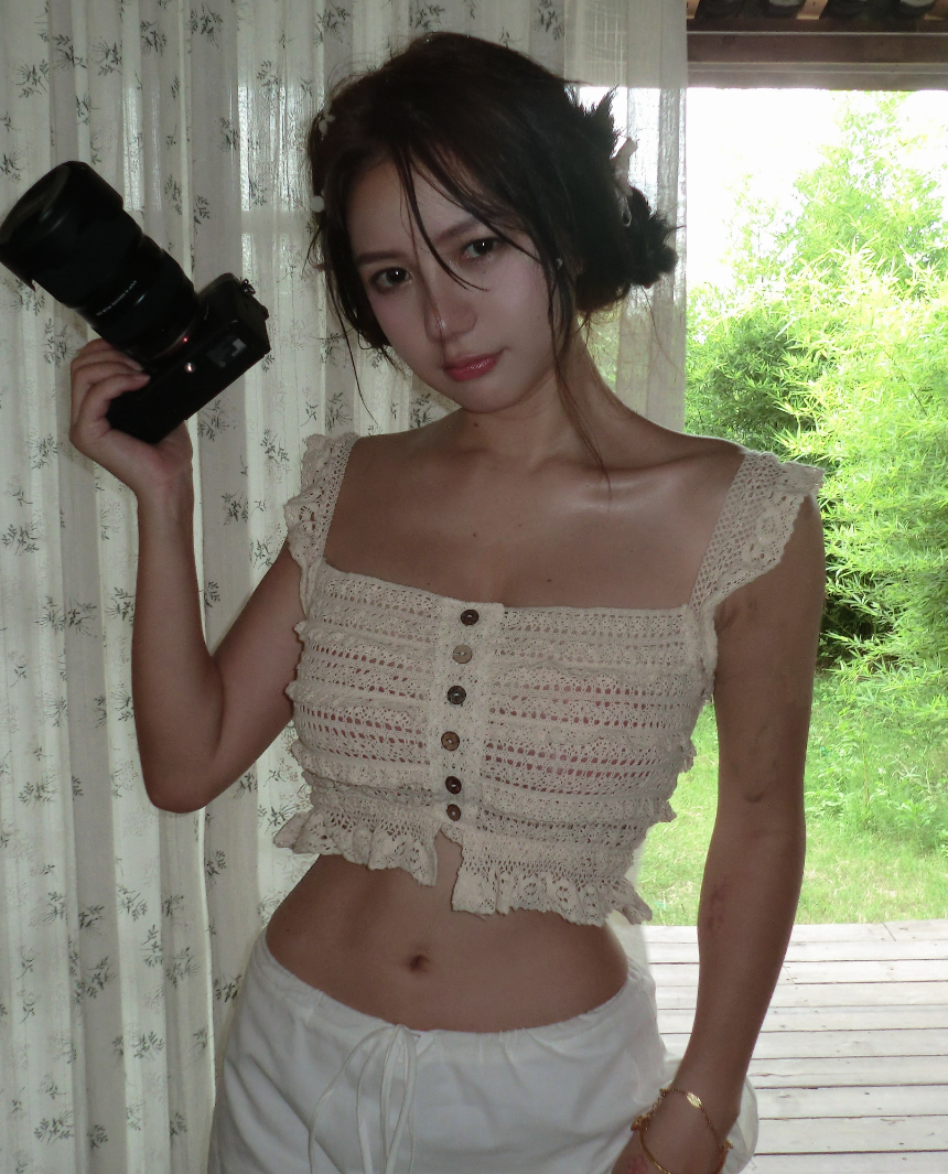 洛丽塔大哥最后一次拍写真，直言美女越来越多，不退圈会更新视频(图3)