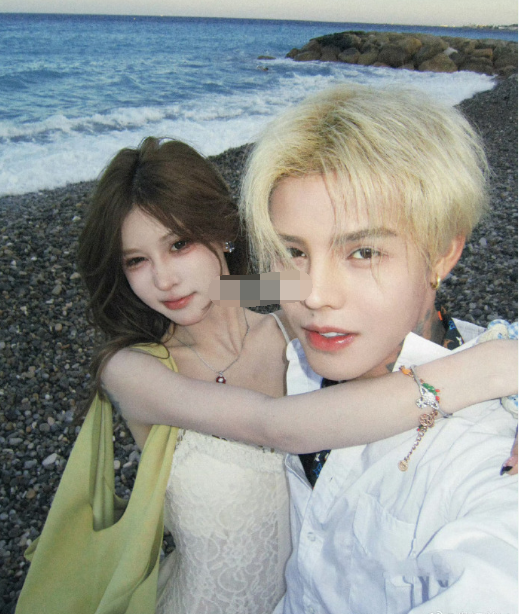 殷世航傲娇美终于官宣恋情！花百万不承认偷拍小炸串光着身子照片(图4)