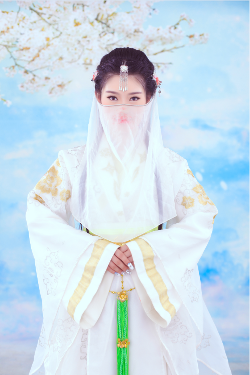 古风也诱人？别无所求只想舔屏！yy美女主播薇薇安写真