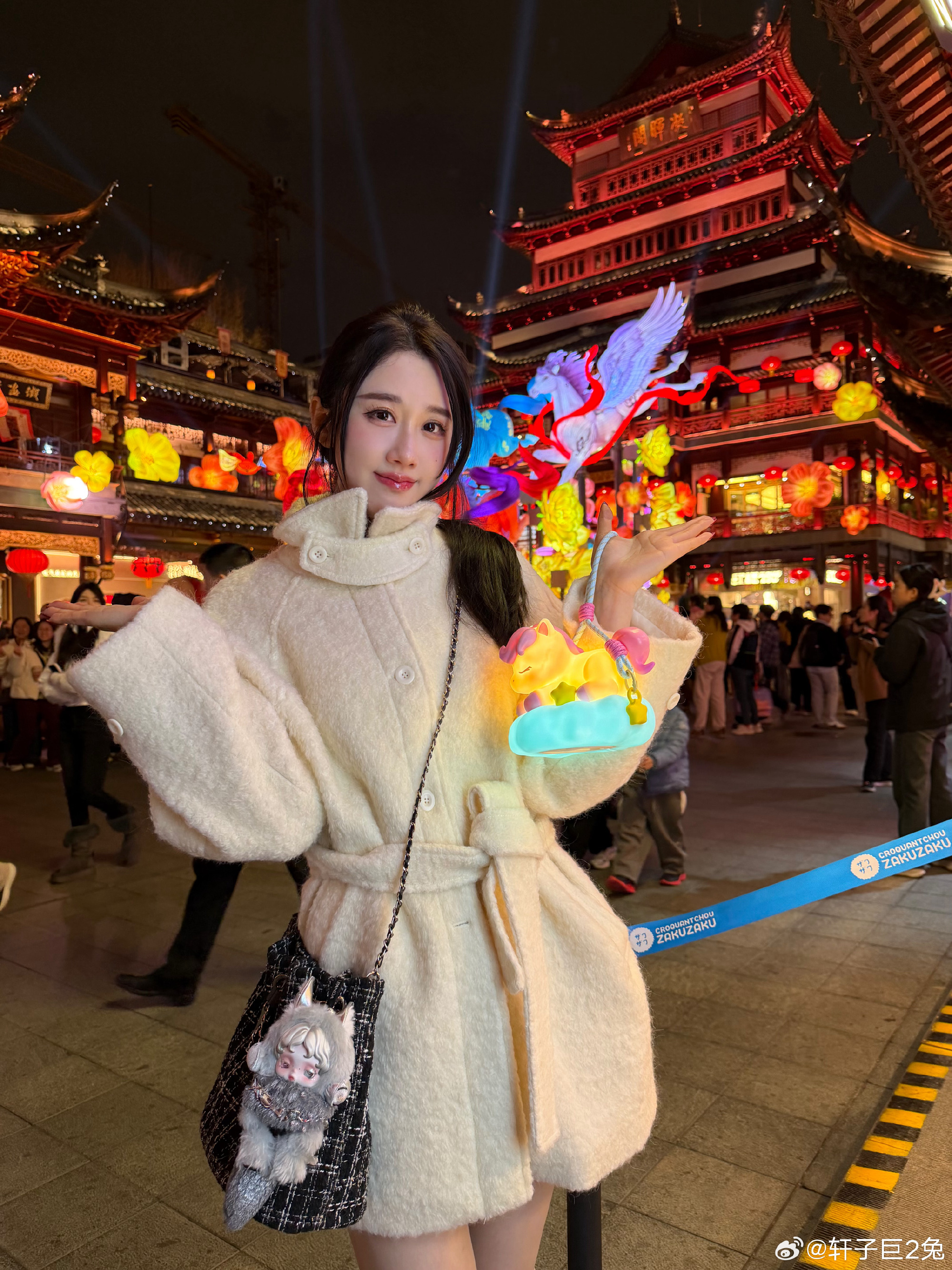 虎牙美女主播轩子巨2兔最新图集