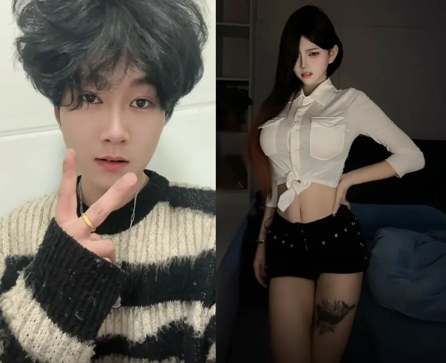 她绿我凭什么？纯爱战士老白丫应声倒地，千里突击女友当街痛哭(图1)