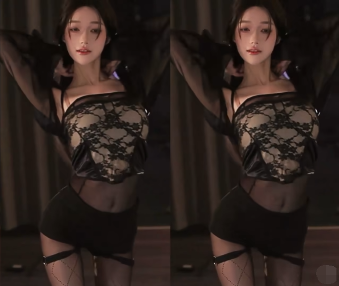 干干净净擦边，清清白白跳舞，美女主播挂“春联”搞业绩被踢下播(图4)