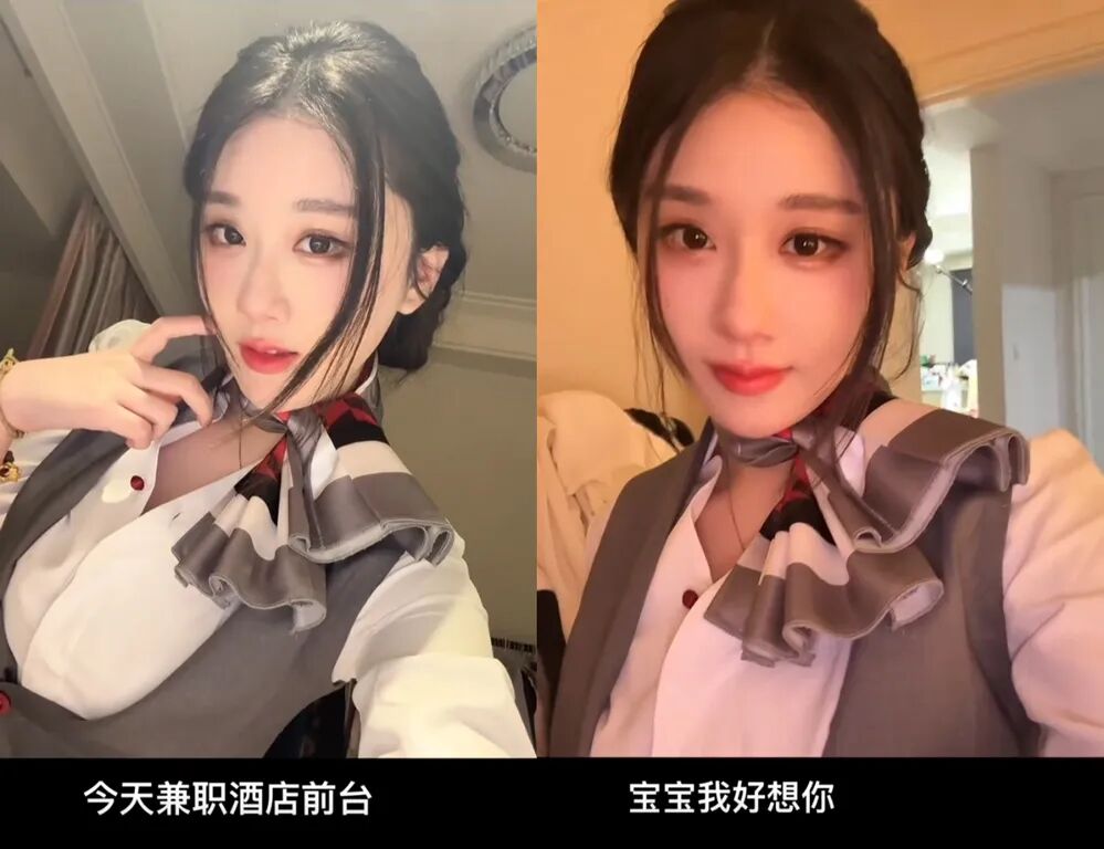 轩子自称“酒店兼职”，晒睡衣照引发热议，粉丝：早这样不就好了(图3)