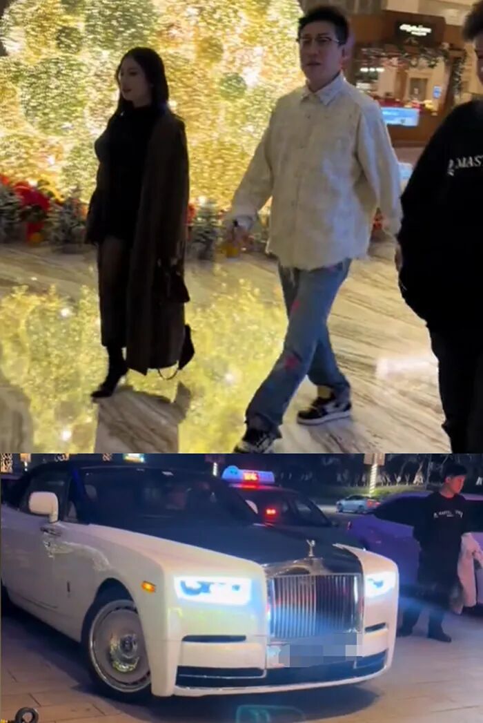老白不喝酒与闪了又闪再合体!劳斯莱斯高调,网友:这是要官宣?(图3)