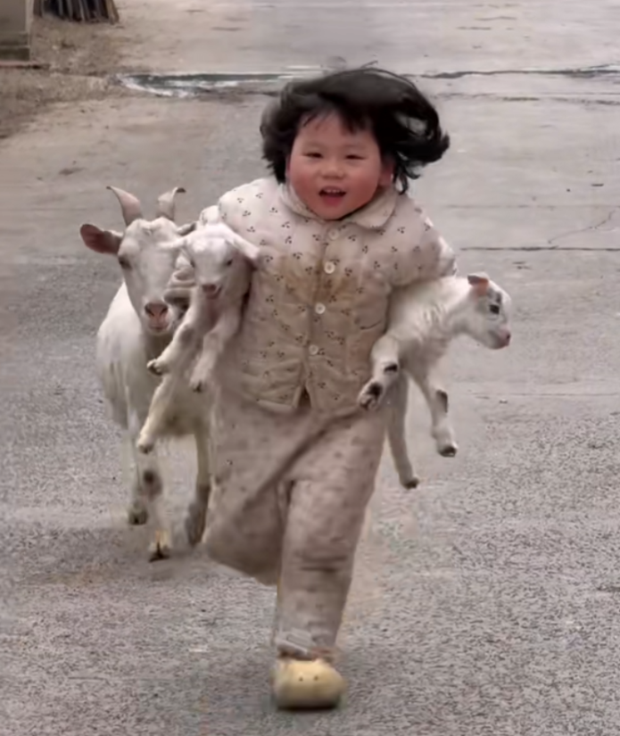 小网红“瑶一瑶小肉包”摔倒，视频陷摆拍争议，童真被流量吞噬？(图5)