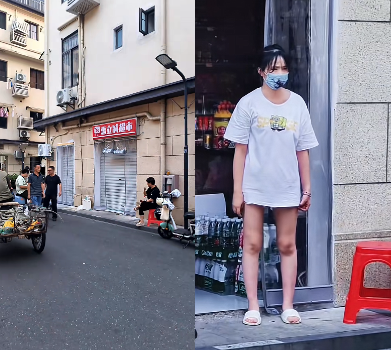 杭州超市老板娘哭诉，被人欺负还被打了，门口拍摄视频各种上传(图9)