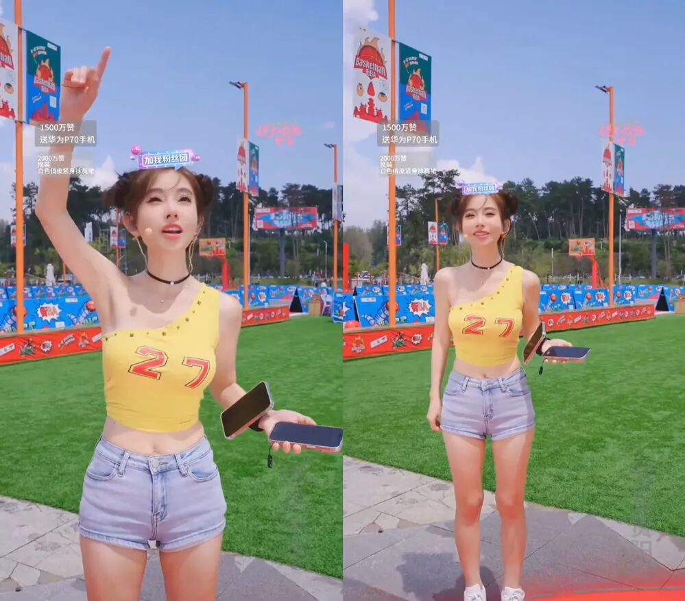 冯提莫遇暴雨打湿上衣，粉丝点唱《摇太阳》，竟真把太阳摇出来了(图5)