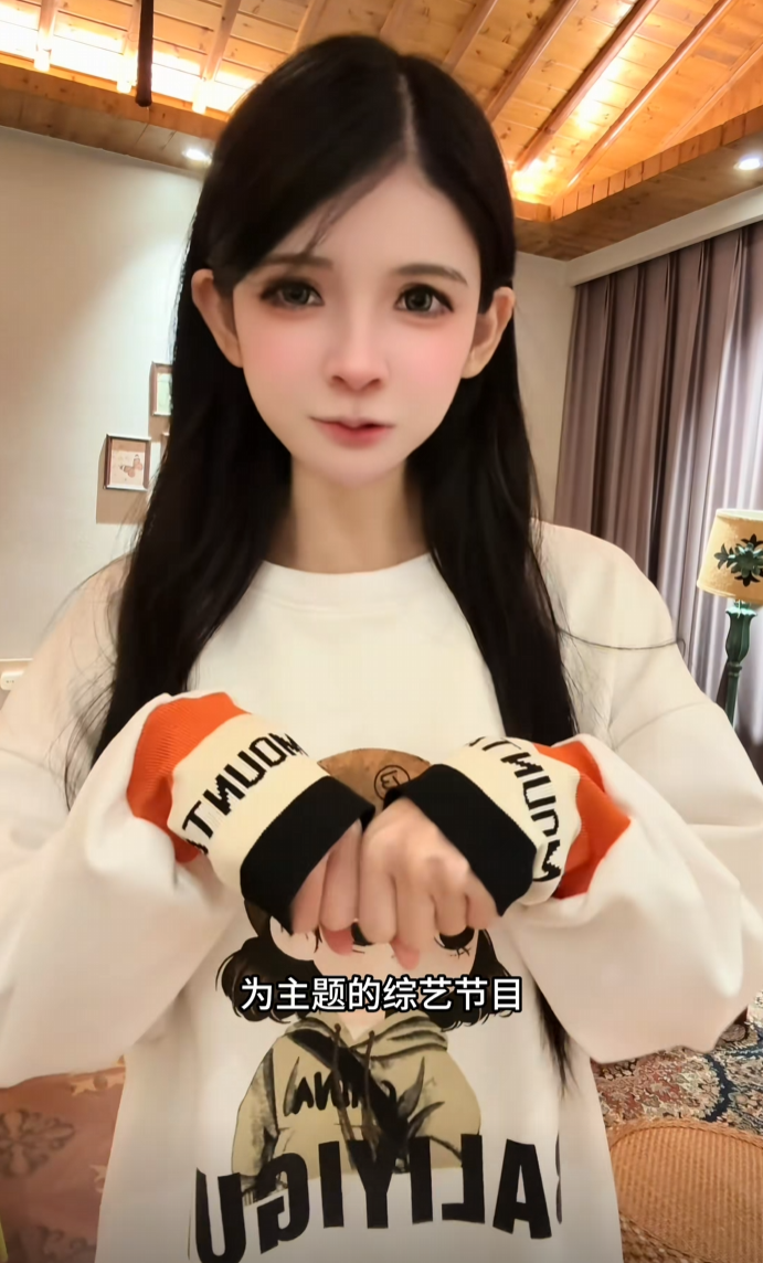 这算成功“上岸”了吧,狗头萝莉录制卫视综艺,仅用2年转型翻身(图3)