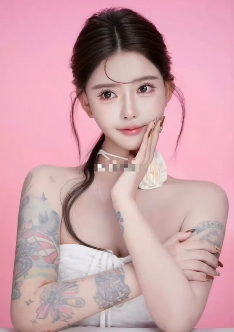 韩安冉产后一月就整容,大方晒出打针后的照片,整个脸都变形了(图3)