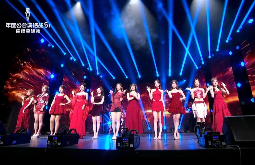 全美女主播阵容！YY公会集结战S1答谢会，歌舞视听盛宴引爆全场(图2)
