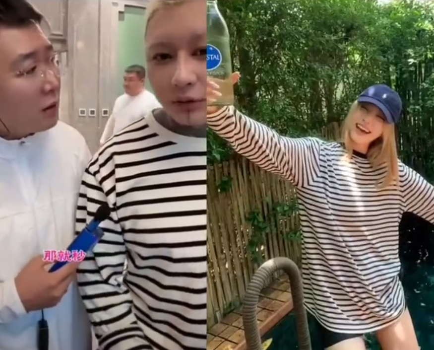 方丈否认与杜凤穿情侣装,刘二狗一夜狂揽70万粉!快手流量神话再现!(图6)