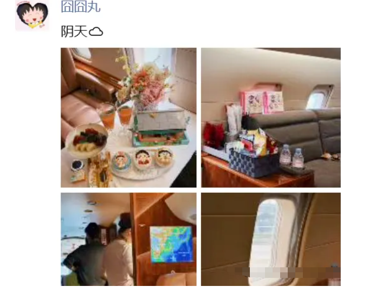 ​女网红傲娇美自曝，只有嘴巴没整过！私人飞机出游，囧囧丸晒神豪生活(图6)