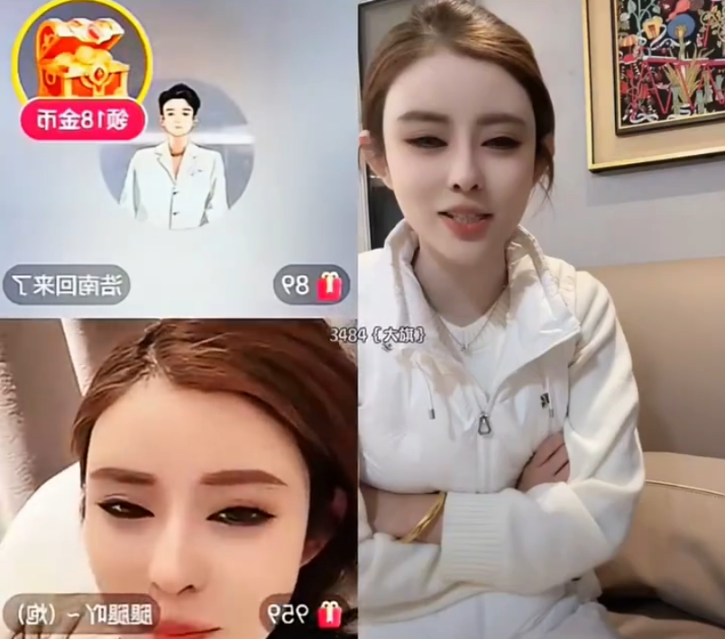 仙洋腿腿恋情：年龄不是坎，真心才是关键，抖音“卷到窒息”！文儿喊话旗下主播：不拼就淘汰(图1)