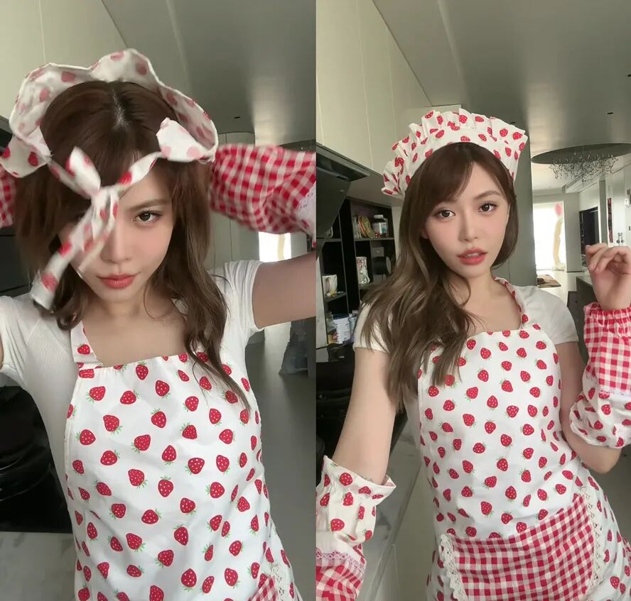 周淑怡厨娘做饭惨遭封禁，竖中指抗议超管：是不是以为我没穿？(图2)