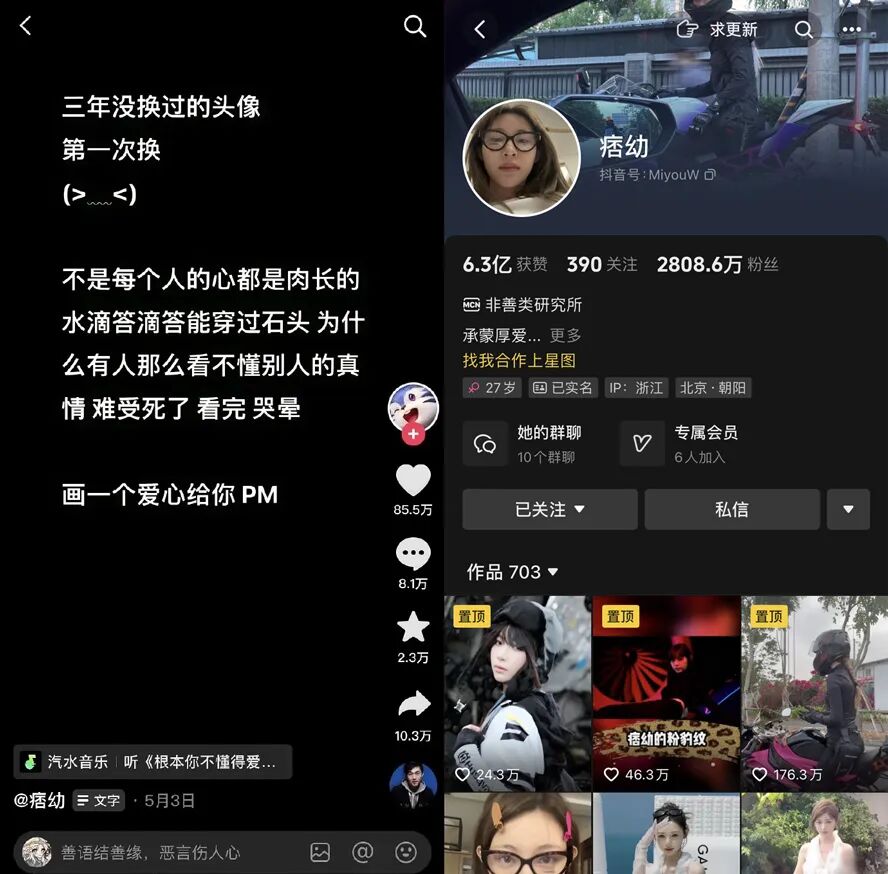 曾换‘梦奇’头像为胖猫发声，痞幼删作品改回头像，流量已经到手(图5)