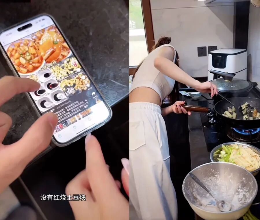 这算是过上日子了，崔阿扎下厨做家常菜，天佑早知她喜欢自己(图6)